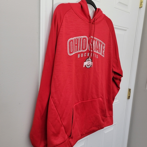 Pro Edge Knights Apparel OSU Ohio State Buckeyes Red Men's Hoodie Size Large - Picture 2 of 10